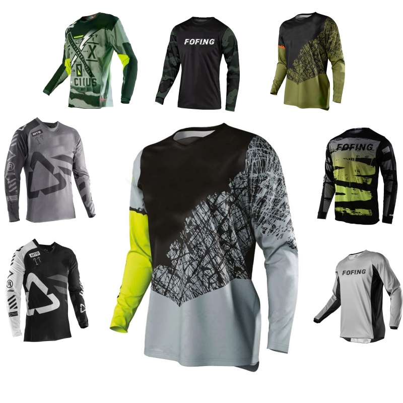 Maillot de motocross imprimé p - Mountain Biking Videos avis et prix