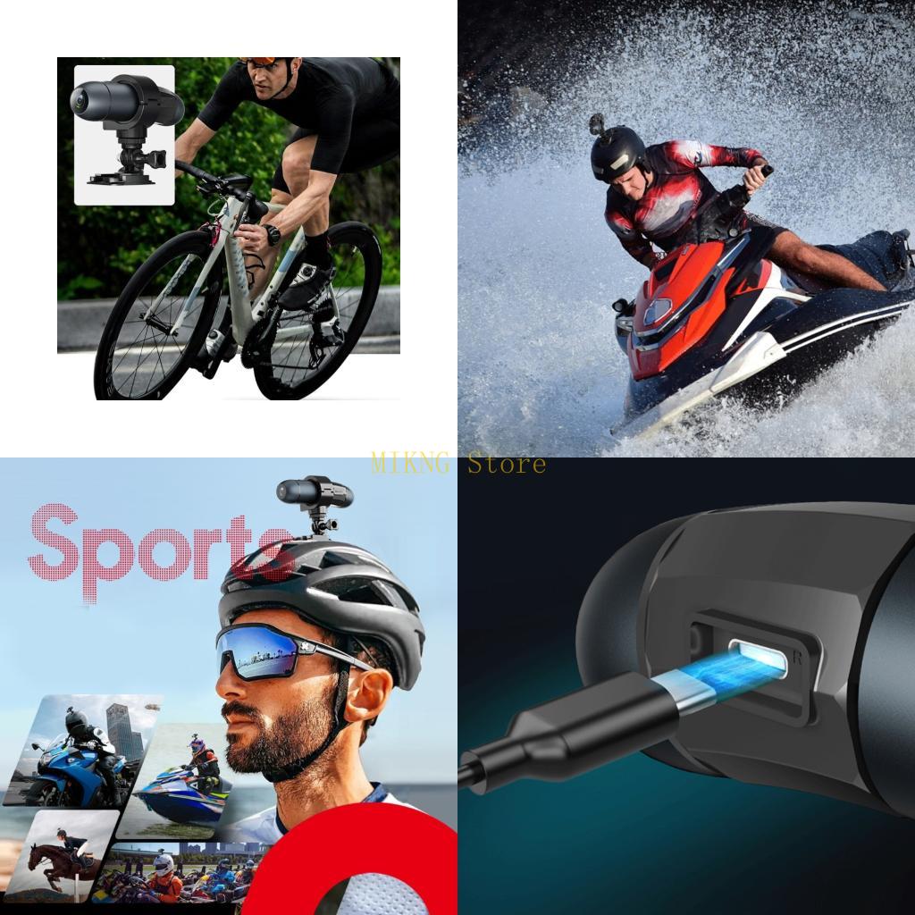Caméra d'action extérieure 4K, - Mountain Biking Videos avis et prix
