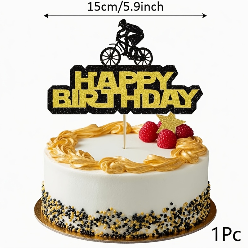 1 pièce Décoration de gâteau J - Mountain Biking Events avis et prix