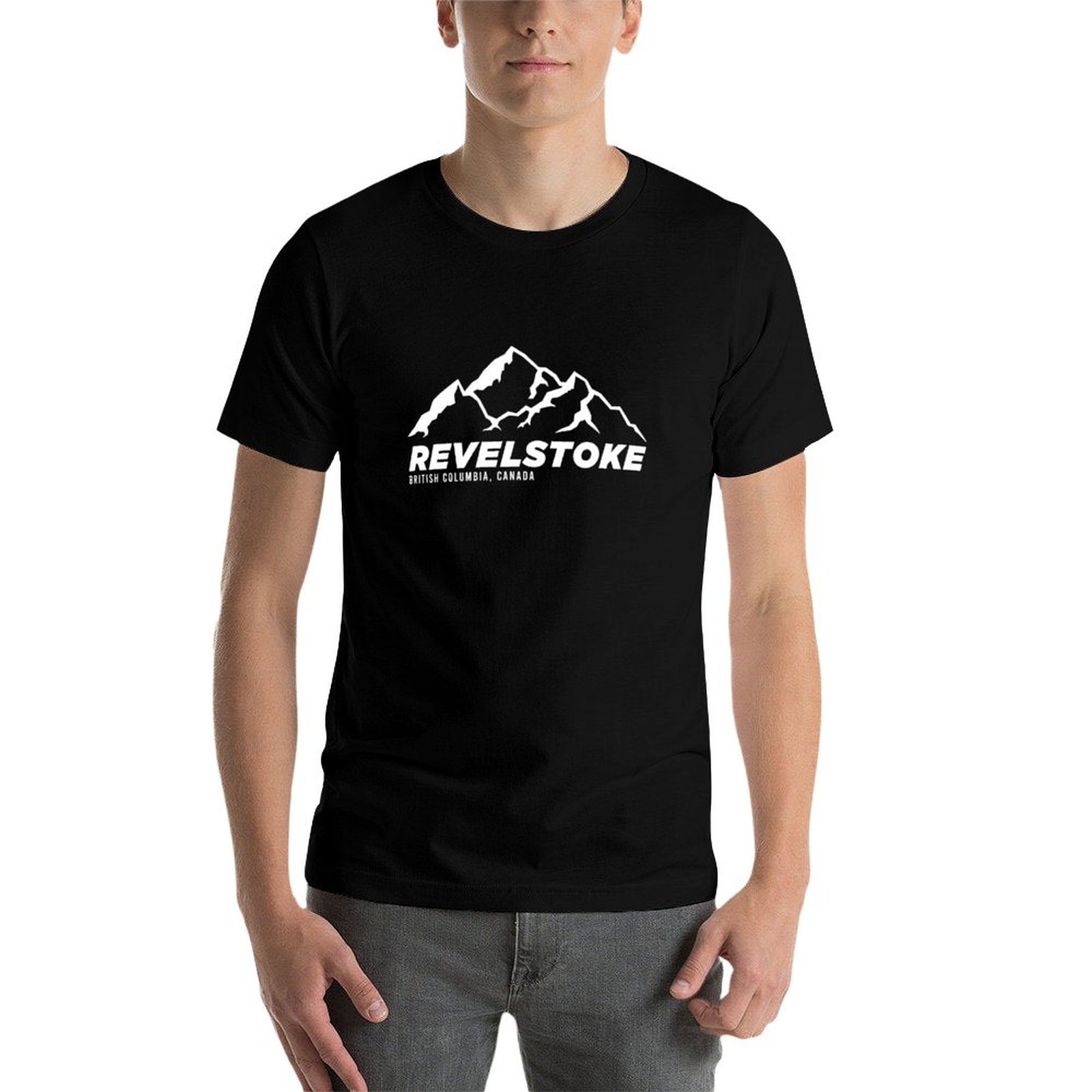 T-shirt Ski Revelstoke B.C Can - Mountain Biking Revelstoke avis et prix